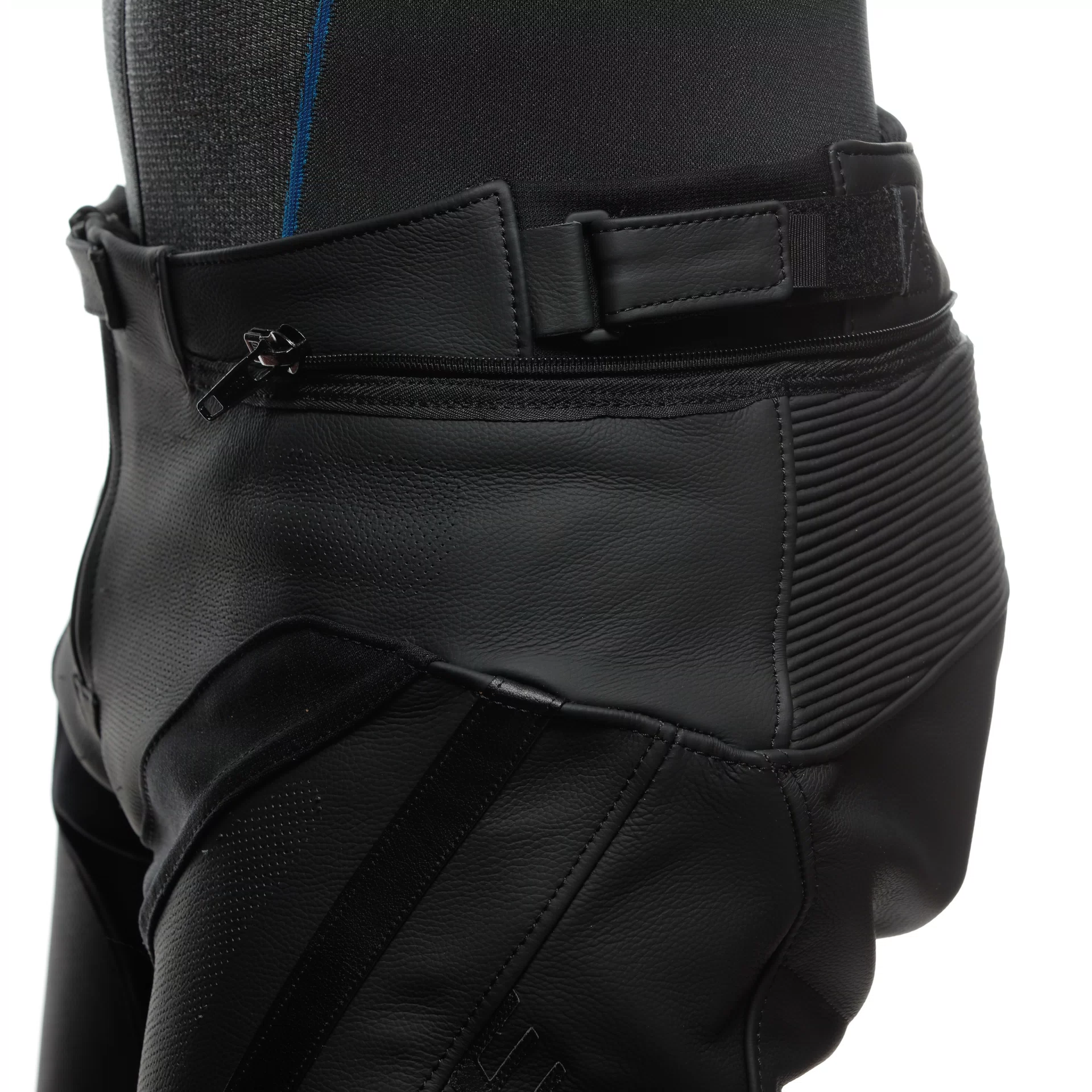 DELTA 4 PERF. LEATHER PANTS BLACK BLACK Dainese