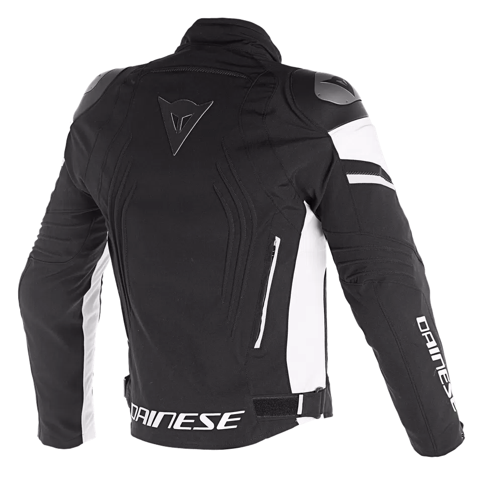 RACING 3 D-DRY® JACKET | BLACK/BLACK/WHITE | Dainese RACING 3 D-DRY® JACKET | BLACK/BLACK/WHITE | Dainese
