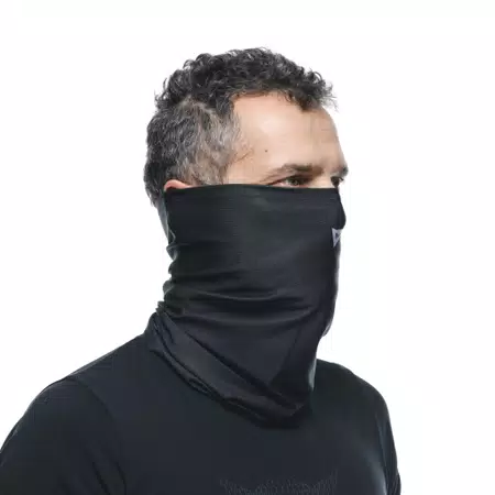 MOTORFIETS NEKWARMER - BLACK DAINESE - 3