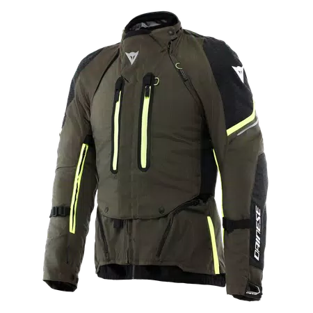 SUPER ADVENTURE ABS&Oslash;LUTESHELL&trade; - MEN MOTORCYCLE OFF-ROAD JACKET - TARMAC/BLACK/FLUO YELLOW - 1