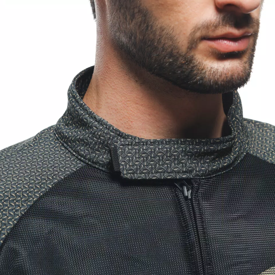 IGNITE AIR TEX - MEN'S SUMMER MOTORCYCLE JACKET IN FABRIC - AUXETICA-INCENSE/BLACK/INCENSE - 9