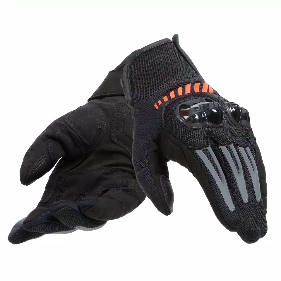 MIG 3 - UNISEX MOTORCYCLE LEATHER GLOVES | BLACK/BLACK | Dainese