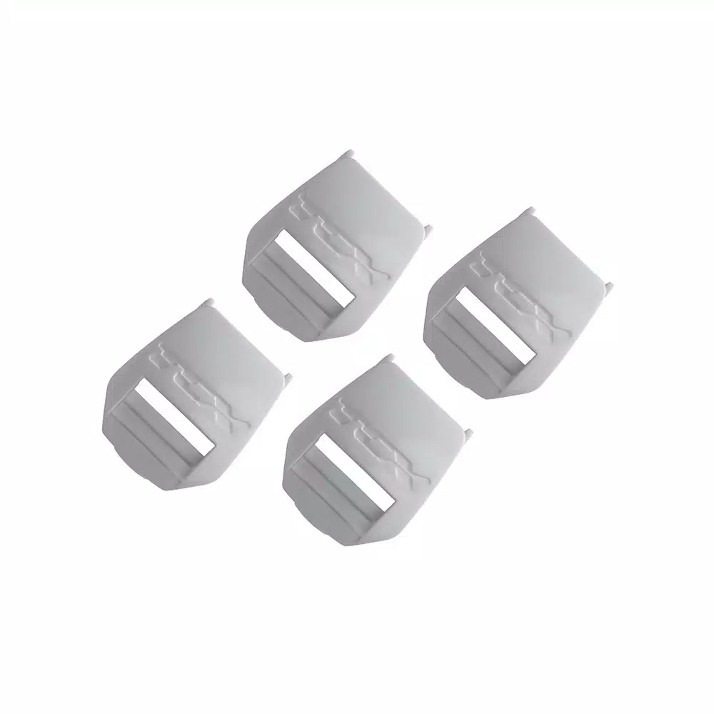 NYLON BUCKLE RECEIVER FOR COMP EVO 2 - WHITE