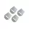 NYLON BUCKLE RECEIVER FOR COMP EVO 2 - WHITE