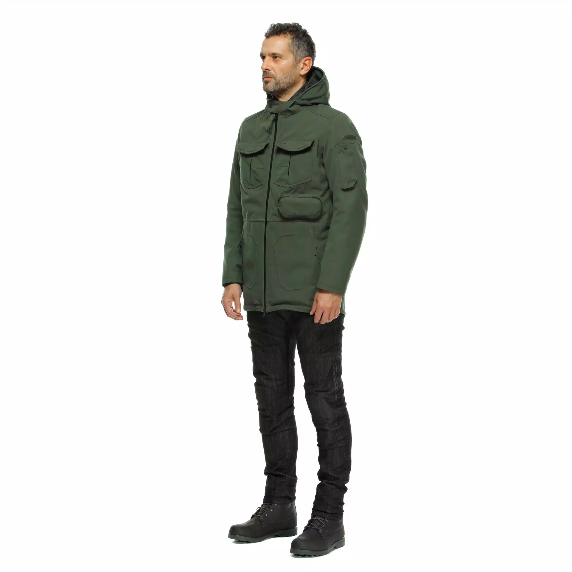 DUOMO ABS&Oslash;LUTESHELL&trade; PRO - MEN'S WATERPROOF MOTORCYCLE PARKA