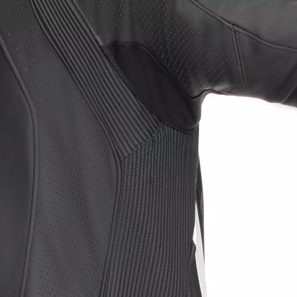 LAGUNA SECA 6 PERF 1PC LEATHER SUIT - BLACK/WHITE/ANTHRACITE - 13