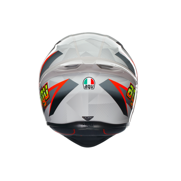 k1-s-blipper-grey-red-motorbike-full-face-helmet-e2206 image number 4