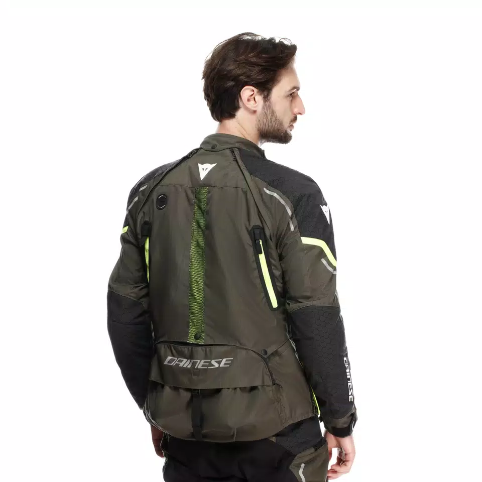 SUPER ADVENTURE ABSØLUTESHELL™ - MEN MOTORCYCLE OFF-ROAD JACKET - TARMAC/BLACK/FLUO YELLOW - 4