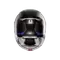 TOURMODULAR STRAY MATT BLACK/GREY/BLUE - MOTORBIKE FLIP UP HELMET E2206