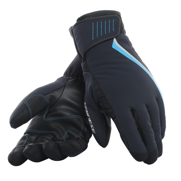 hp2-lady-gloves-stretch-limo-blue-aster image number 0