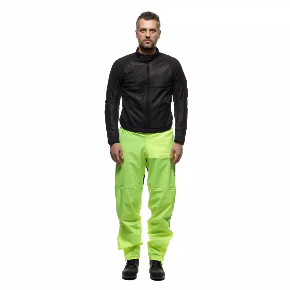 ULTRALIGHT RAIN - UNISEX RAINPROOF MOTORCYCLE PANTS - FLUOYELLOW - 3