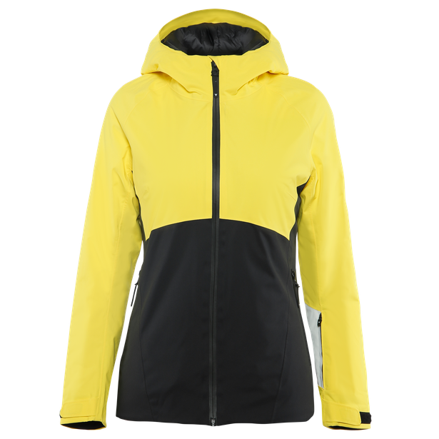 HP ROLLER WMN VIBRANT-YELLOW/STRETCH-LIMO/LILY-WHITE- Women Winter Jackets