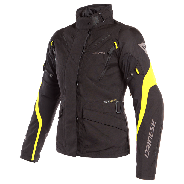 TEMPEST 2 D-DRY LADY JACKET BLACK/BLACK/FLUO-YELLOW- Jacken