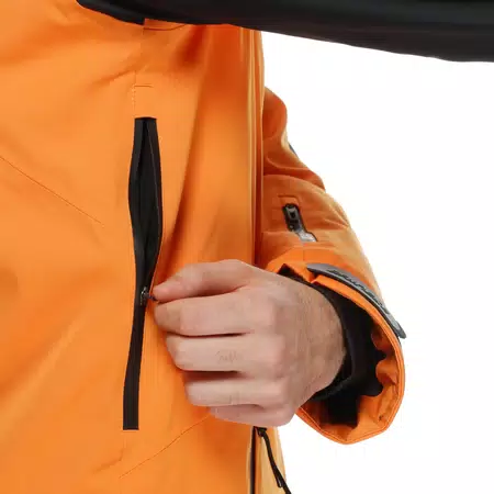 SPEED DEMON LAB - MEN’S SKI JACKET - ORIOLE ORANGE/STRETCH LIMO - 5