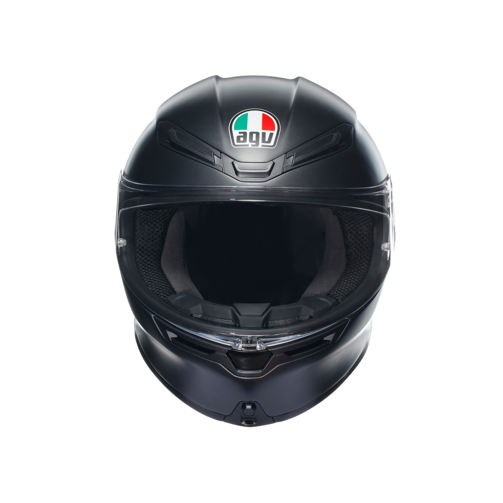 k6-s-matt-black-motorbike-full-face-helmet-e2206 image number 1