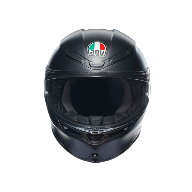 k6-s-matt-black-motorbike-full-face-helmet-e2206 image number 1
