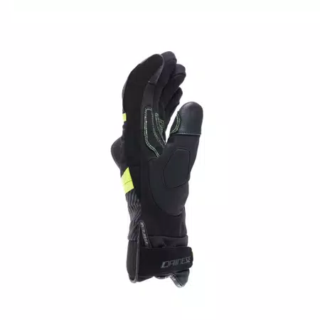 FULMINE D-DRY® - MEN'S WATERPROOF MOTORCYCLE GLOVES - BLACK/YELLOW FLUO/DARK GREY - 3