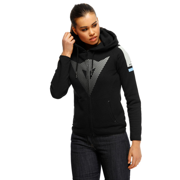 fade-lady-full-zip-hoodie-black-cool-gray-light-blue image number 3