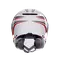 IRIDES TOLOSA BLACK/GREY/RED - MOTORBIKE OPEN FACE HELMET E2206