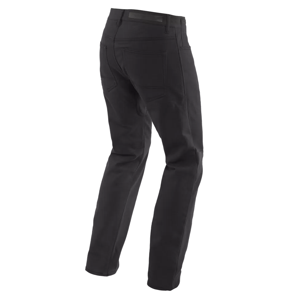 CASUAL REGULAR - MEN'S MOTORCYCLE PANTS IN FABRIC - BLACK - 2