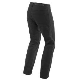CASUAL REGULAR TEX PANTS BLACK- Textil