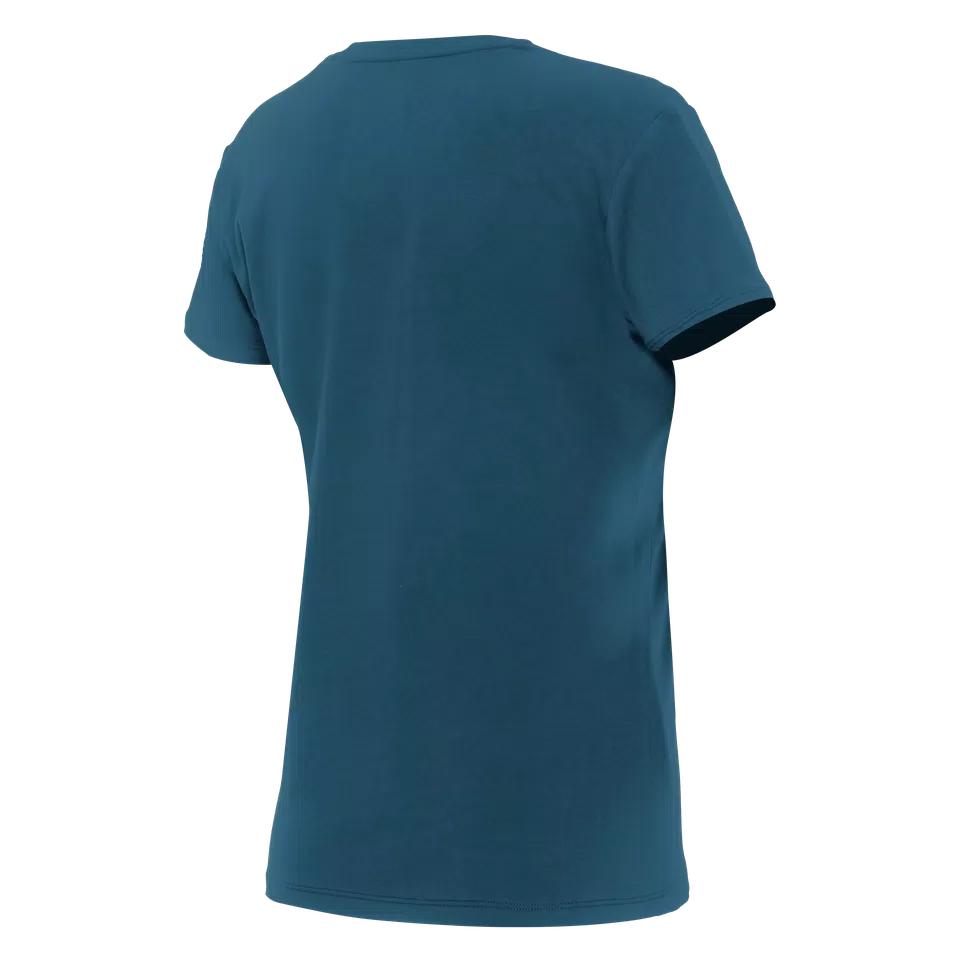 ESSENCE WORDMARK - WOMEN'S CREWNECK T-SHIRT - TRANSFORMATIVE TEAL - 2