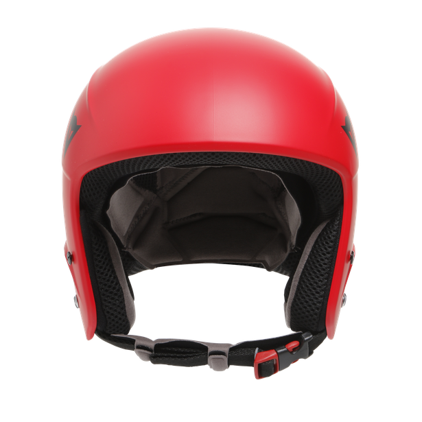 kid-s-scarabeo-r001-abs-ski-helmet-fire-red image number 2