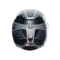 K3 COMPOUND MATT BLACK/GREY - MOTORBIKE FULL FACE HELMET E2206