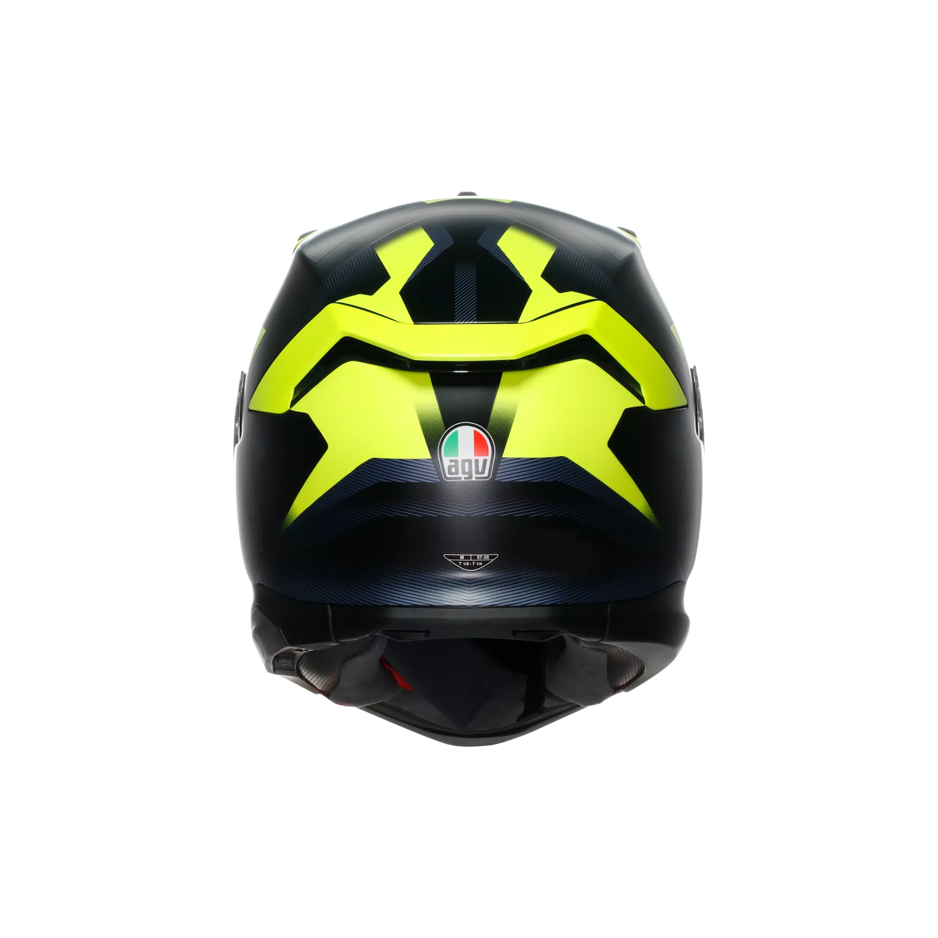 K7 MPLK GLIMPSE MATT BLACK/YELLOW FLUO - MOTORBIKE FULL FACE HELMET DOT (E2206)
