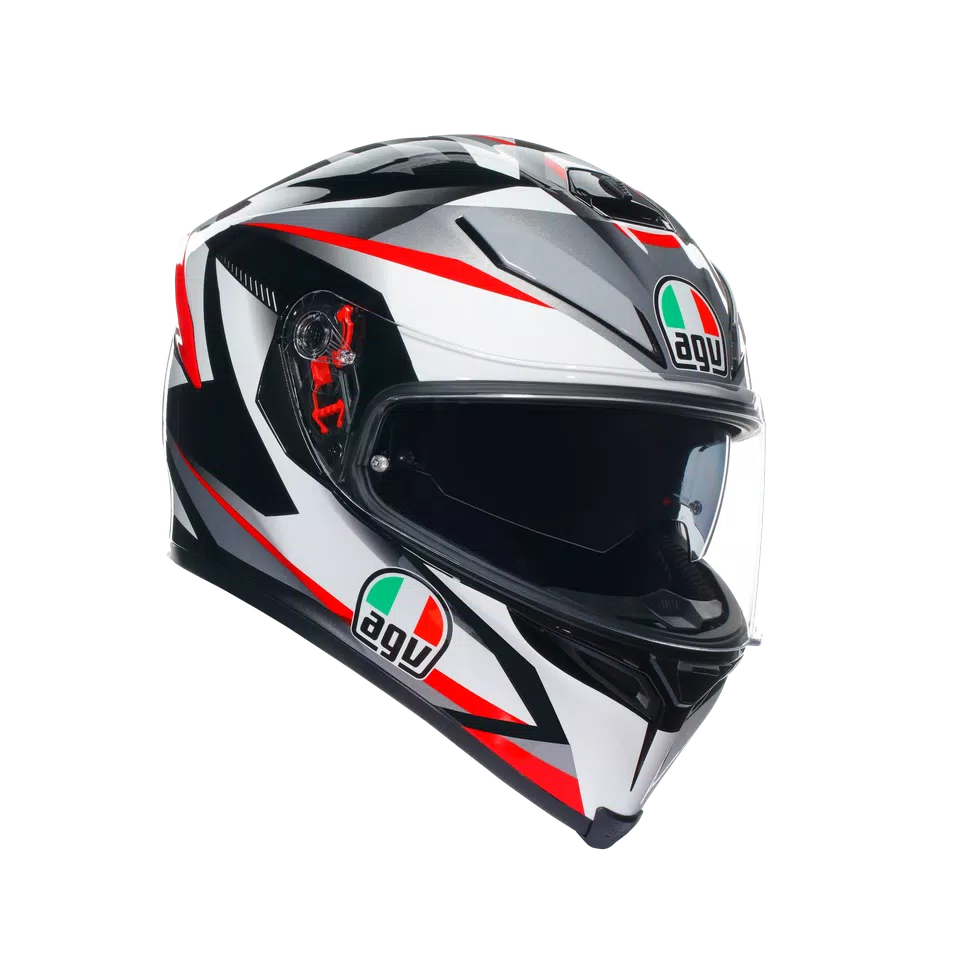 K5 S AGV DOT(ECE) MULTI MPLK - PLASMA WHITE/BLACK/RED | AGV K5 S AGV DOT(ECE) MULTI MPLK - PLASMA WHITE/BLACK/RED | AGV