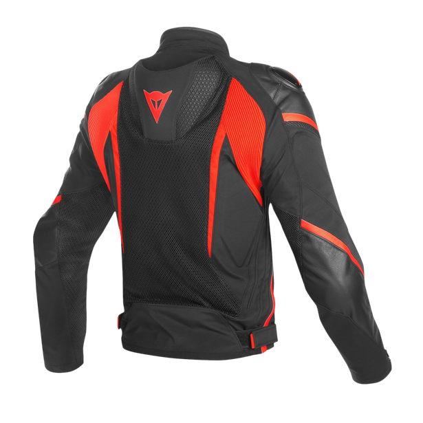 super-rider-d-dry-jacket-black-black-red-fluo image number 1