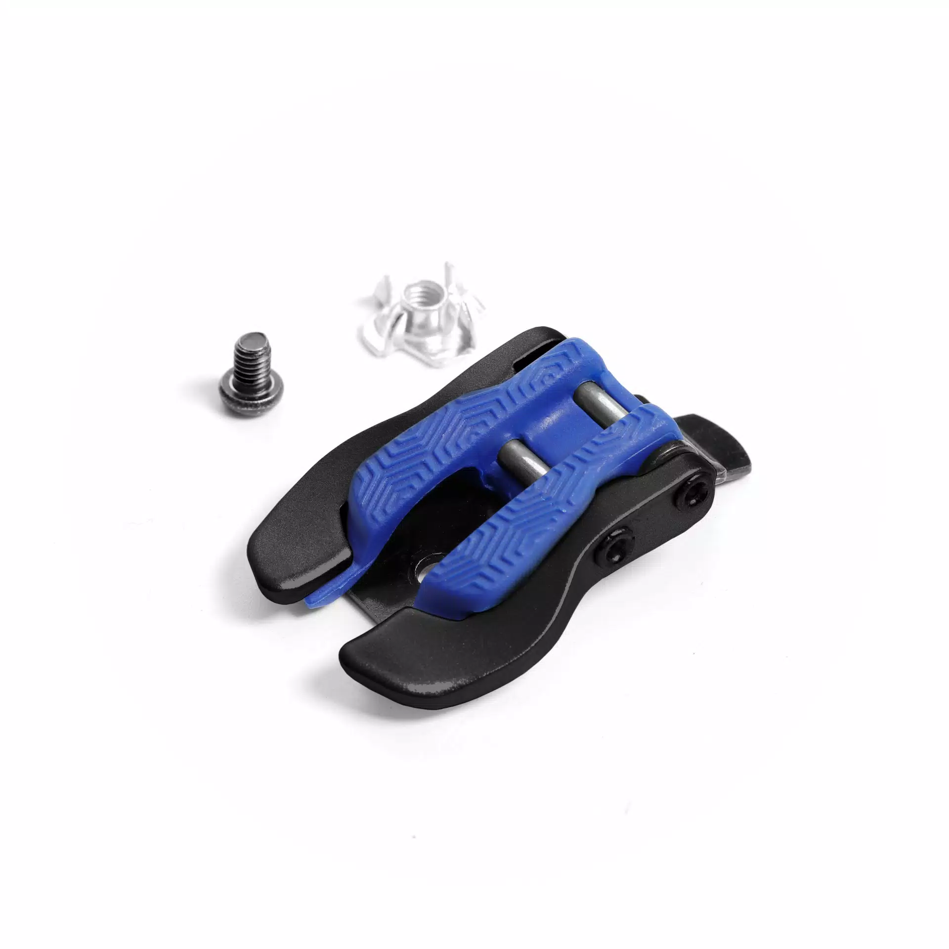 BOUCLE EN ALUMINIUM ET NYLON POUR COMP EVO+COMP - NOIR/BLEU