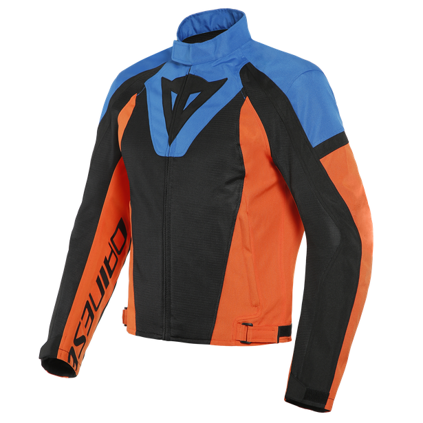 LEVANTE AIR TEX JACKET BLACK/LIGHT-BLUE/FLAME-ORANGE- Jackets