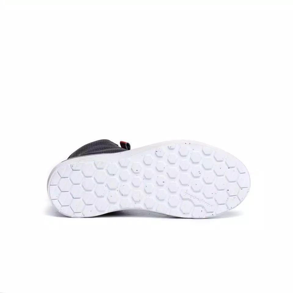 IKASU 2 WP SNEAKER MOTO IMPERMEABILI DONNA - NERO/ROSSO SCURO -  - 4