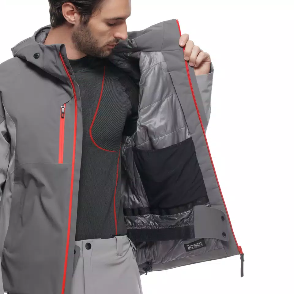 MEN'S S003 DERMIZAX EV™ CORE READY SKI JACKET - CASTLE-ROCK - 11