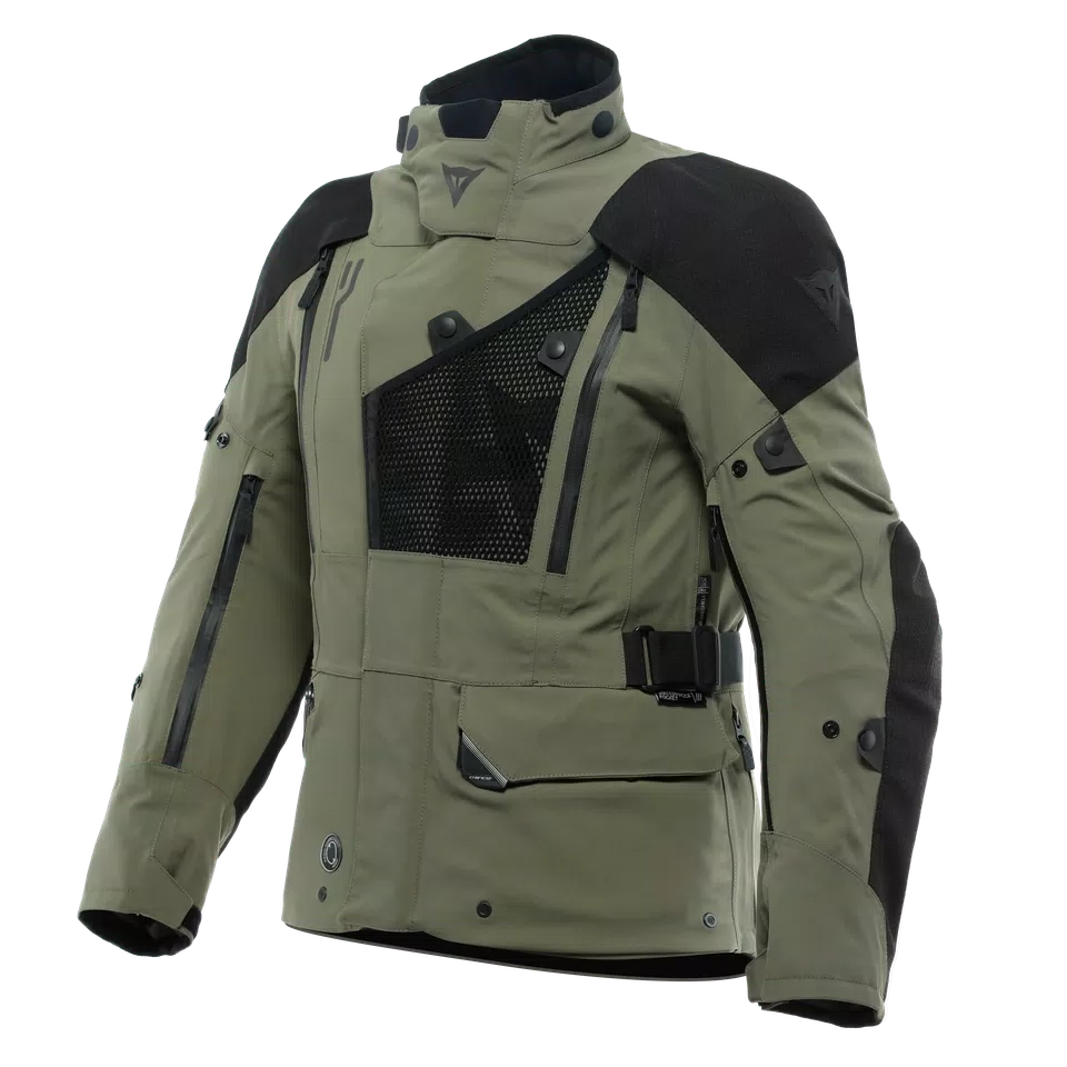 HEKLA ABSOLUTESHELL™ PRO 20K - MEN'S WATERPROOF MOTORCYCLE JACKET - ARMY-GREEN/BLACK - 1