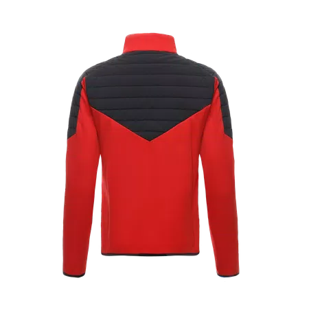 MEVO - MEN'S TECHNICAL SKY LAYER - STRETCH LIMO/RACING RED - 2