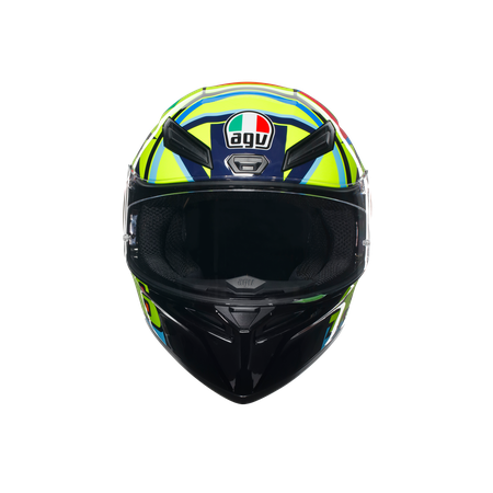 Minichamps Valentino Rossi Modèle Casque Moto GP AGV 1/10 Ducati Valencia 2010