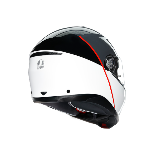 tourmodular-balance-white-grey-red-casque-moto-modulaire-e2206 image number 6