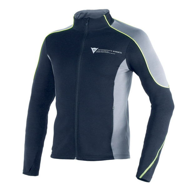 D-MANTLE FLEECE BLACK/ANTHRACITE/FLUO-YELLOW- Shirts