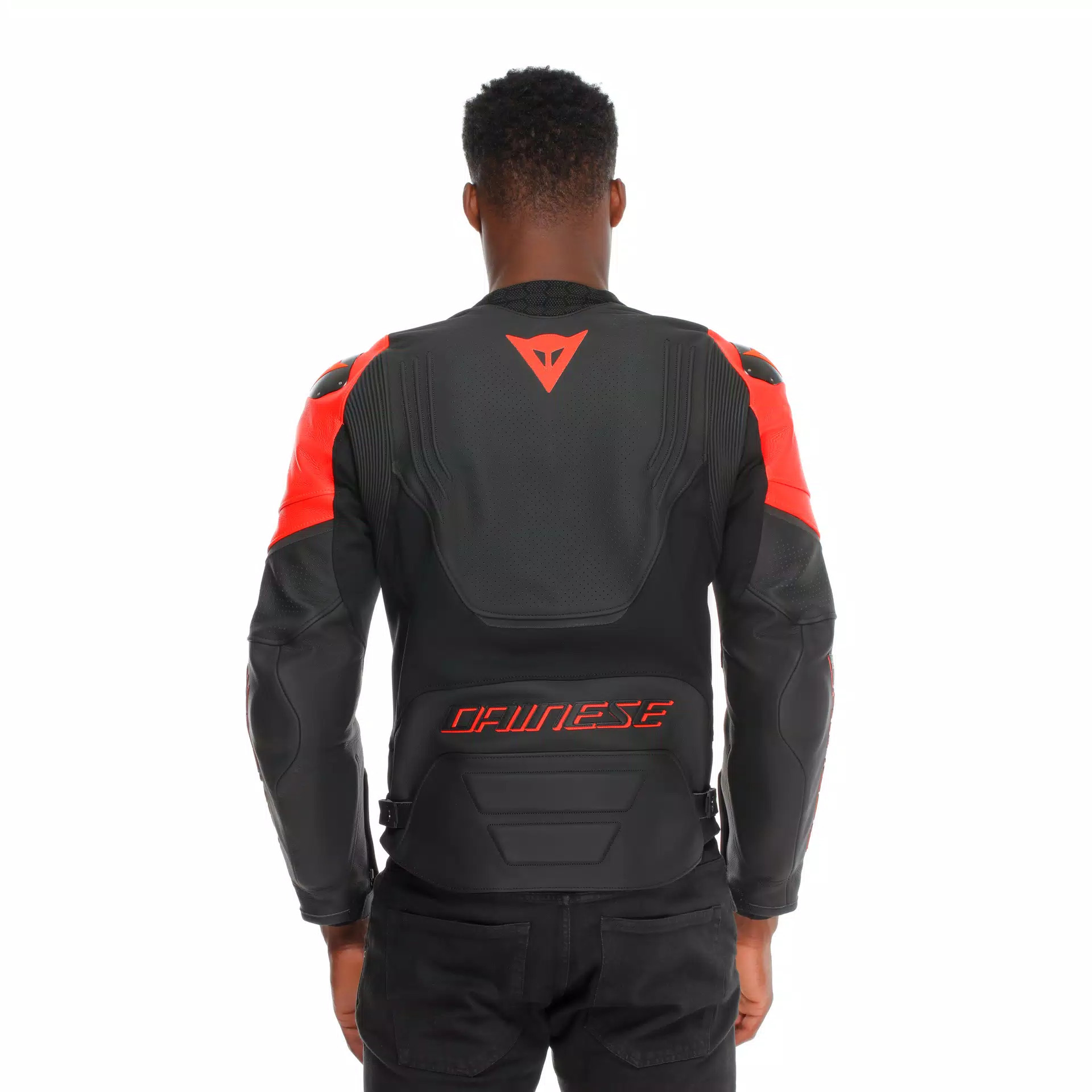 RACING 5 - BLOUSON MOTO EN CUIR PERFORÉ HOMME