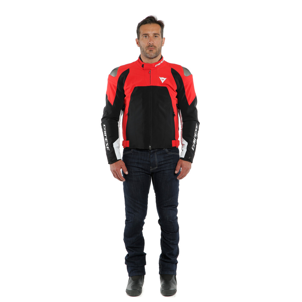 indomita-d-dry-xt-jacket-lava-red-black-matt-white image number 3