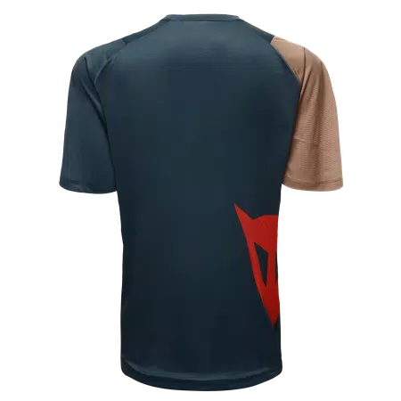 HG AER JERSEY SS - MEN'S SHORT SLEEVE BIKE T-SHIRT - BROWN/BLUE/RED - 2