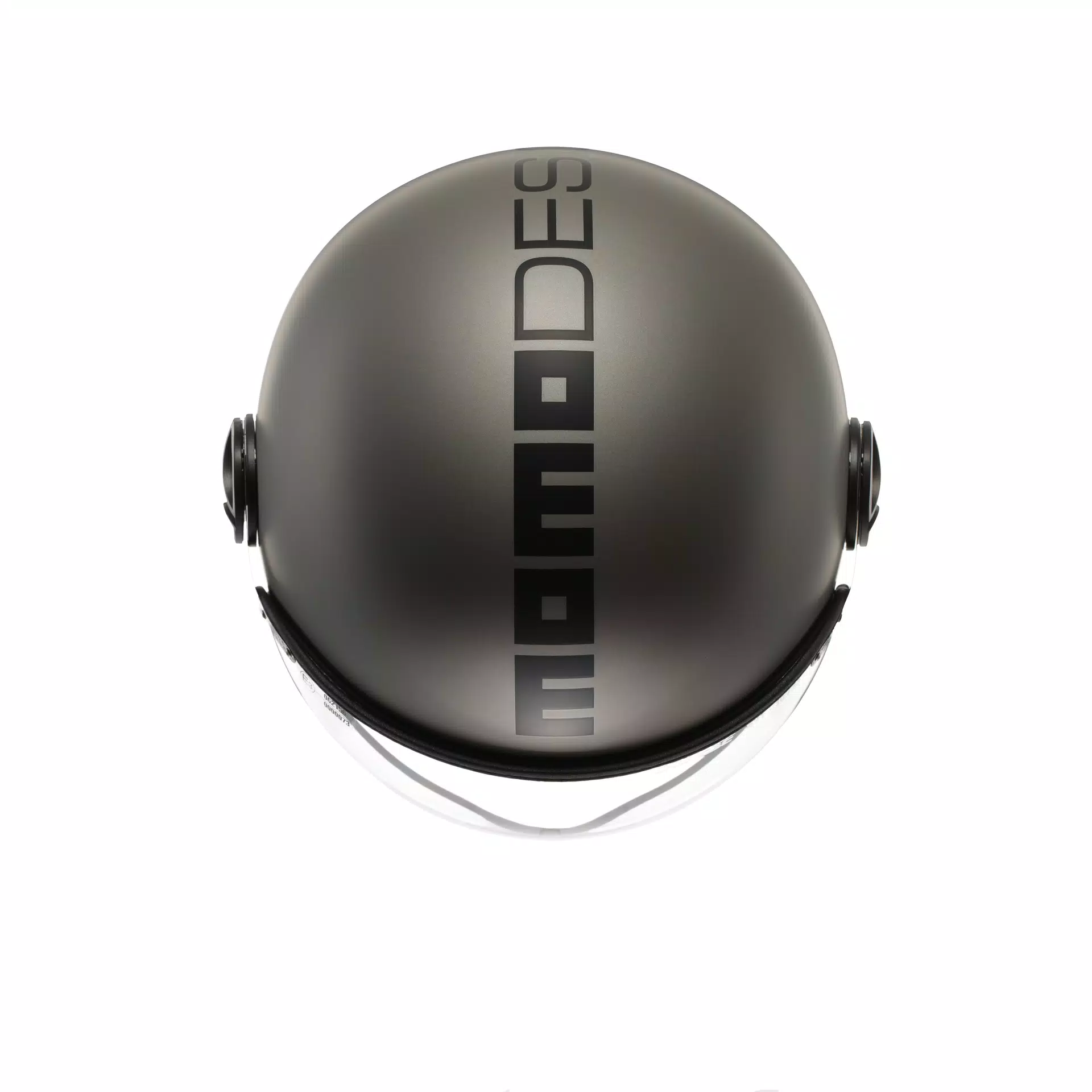 MOMODESIGN FGTR EVO MATT TITANIUM FROST / BLACK - JET HELMET WITH DUAL VISOR E2206