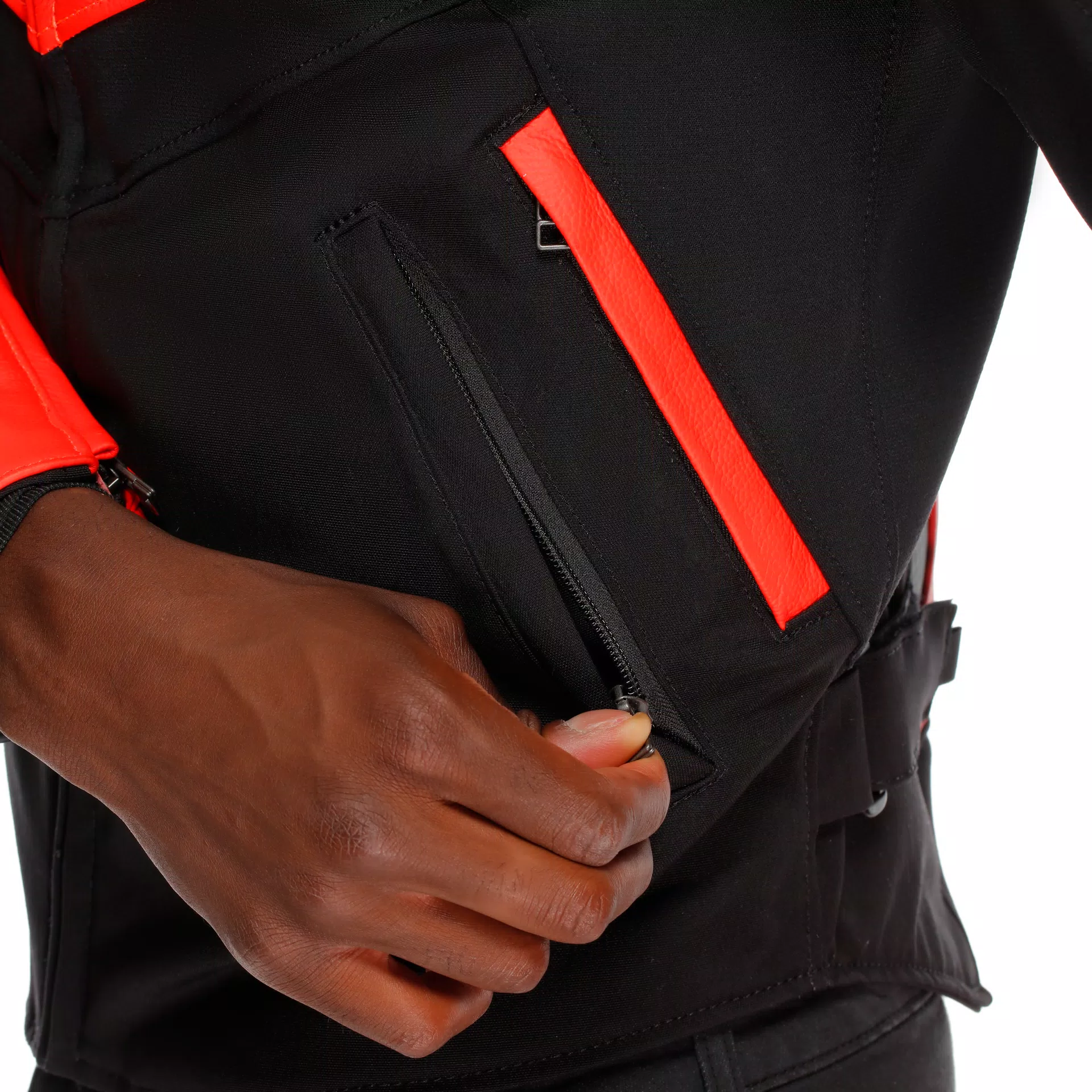 IPERATTIVA - MEN LEATHER-TEXTILE MOTORCYCLE JACKET