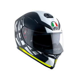 K-5 S MULTI ECE DOT - DARKSTORM MATT BLACK/YELLOW 