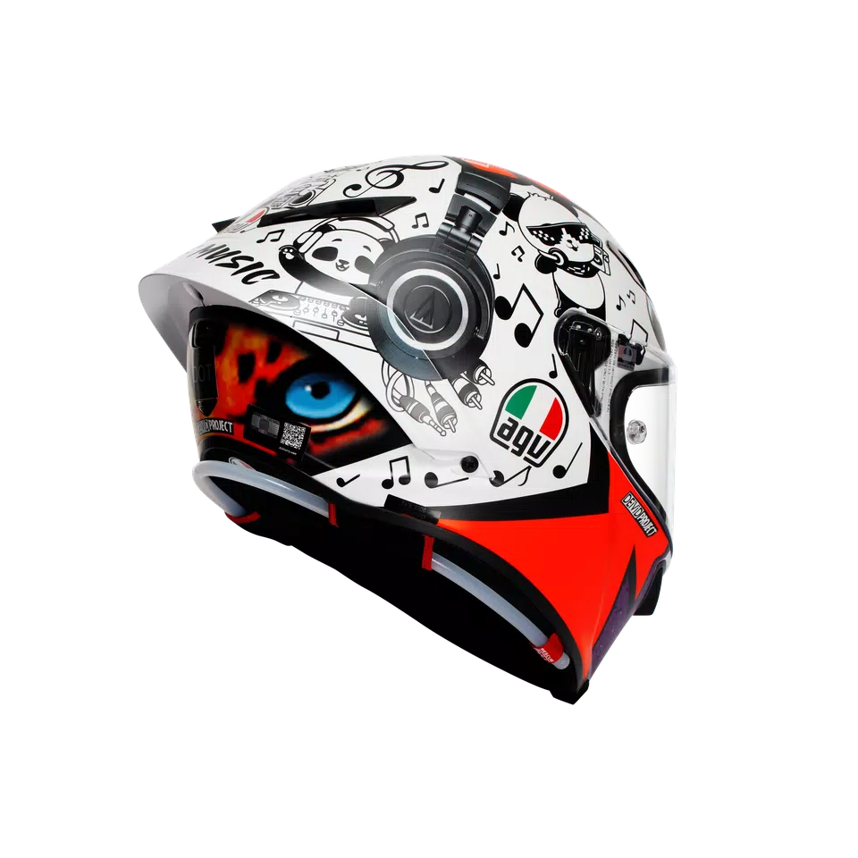 PISTA GP RR GUEVARA MOTEGI 2022 (LIMITED EDITION ) - MOTORBIKE FULL FACE HELMET E2206 DOT -  - 6