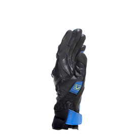 CARBON 4 SHORT GLOVES RACING-BLUE/BLACK/FLUO-YELLOW- 