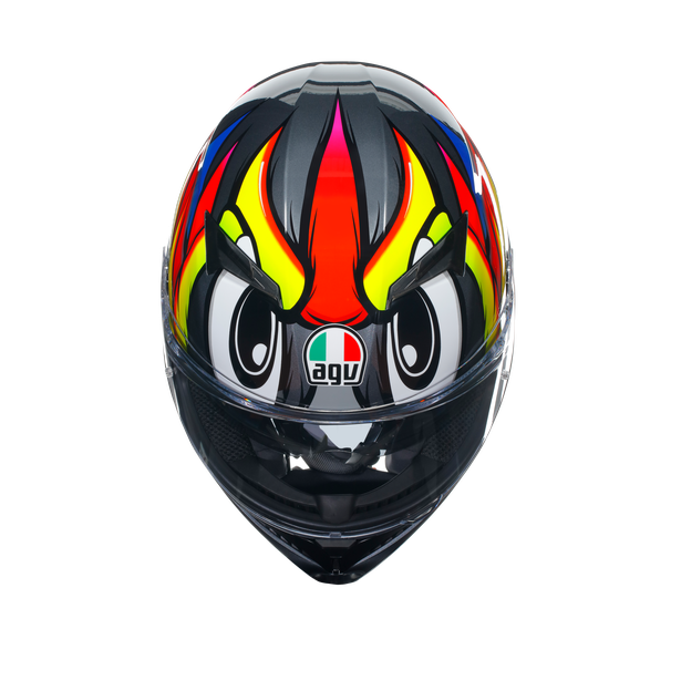 k3-birdy-2-0-grey-yellow-red-casco-moto-integral-e2206 image number 6