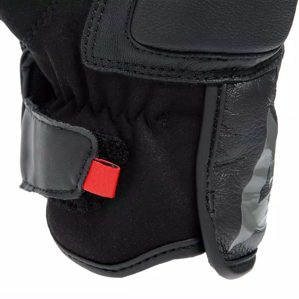 MIG 3 - UNISEX MOTORCYCLE LEATHER GLOVES - BLACK/BLACK - 10